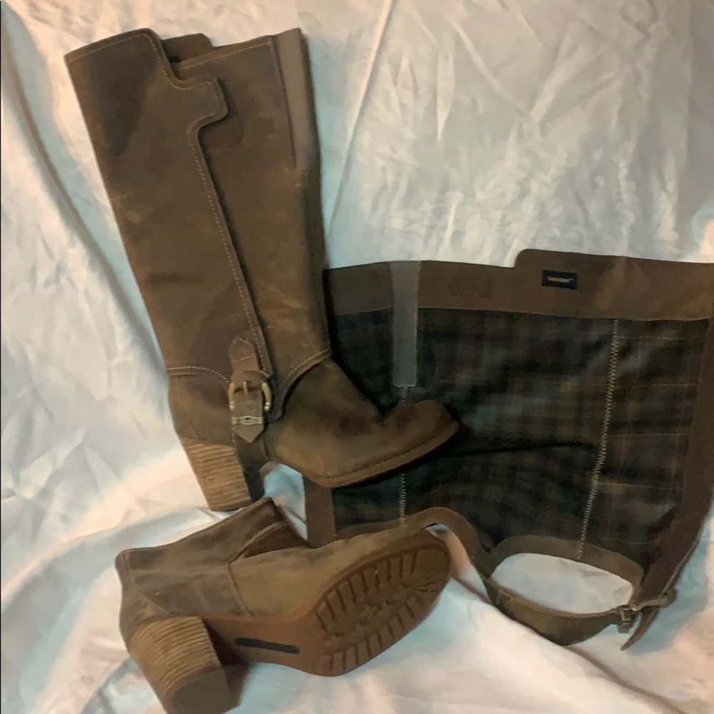 NEW Timberland 2 pair ankle or calf bootie hybrid - Picture 2 of 6